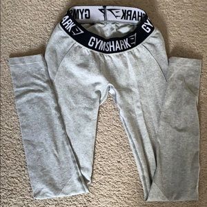 Gymshark light gray flex leggings